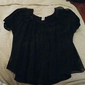 Diane Von Furstenberg Silk cap sleeve blouse